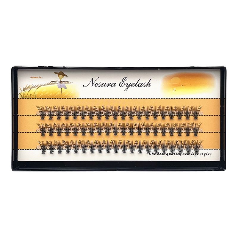 Nesura 20D false eyelashes: 11mm: black