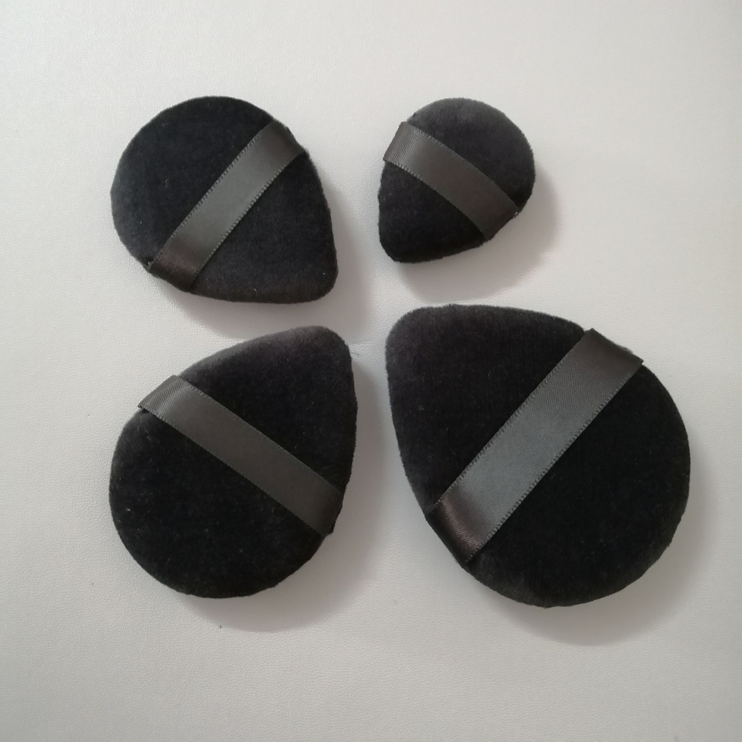 rousi Egg-shaped puff, drop-shaped: mini-S -M-L : black