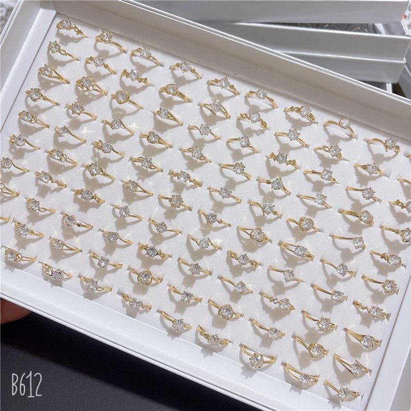 1865 Ring  Zircon 6cm adjust YX, #: Gold