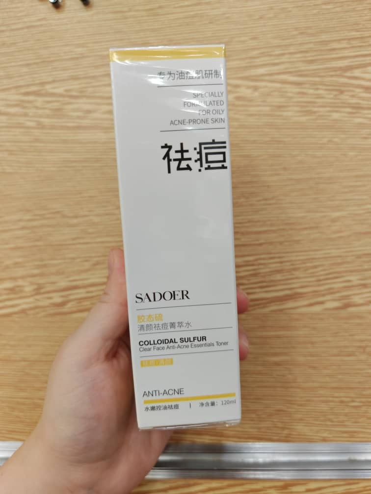 38050 SD Sulfur Essence Water 120ml