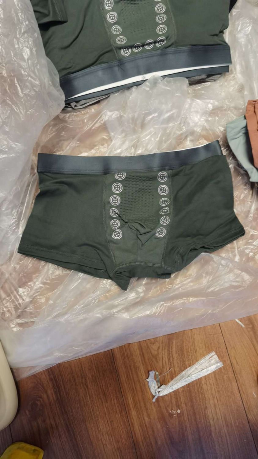 MEZ 801 seaweed green men boxer 87339