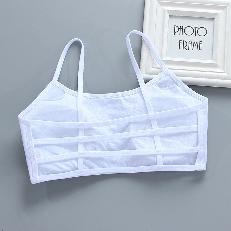 Manwei M6060 girl's beautiful back bra: White(Under bust 60cm-80cm) 51242