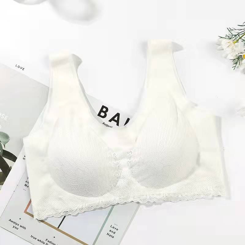 Dqi Thai latex 4.0 bra: white: 3XL 84088