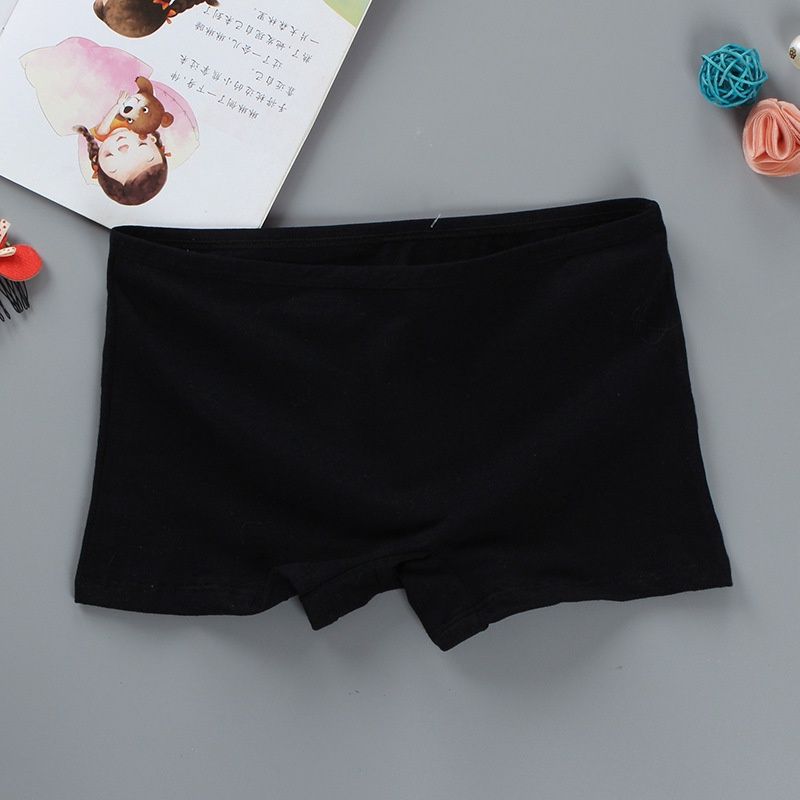 Manwei N100 Girls' underwear boxer bottoms 15: Black 78677