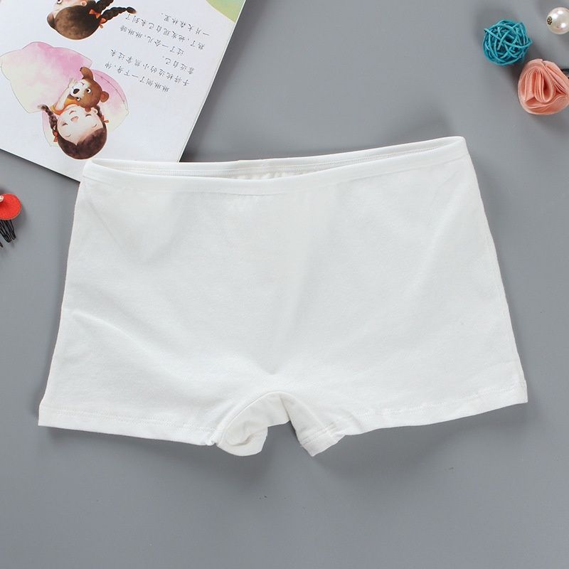 Manwei N100 Girls' underwear boxer bottoms 15: White 78673