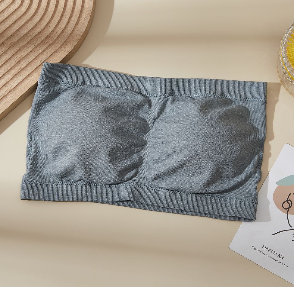 TIN Strapless chest pad : Grey 95807