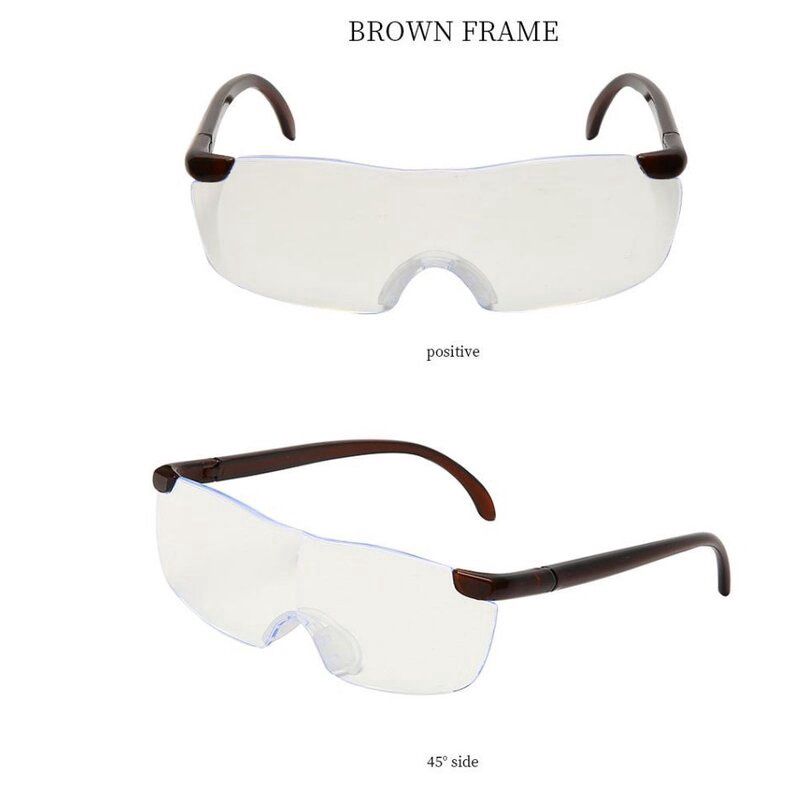 Boqi 250 Degree Brown Tv Reading Glass 61785
