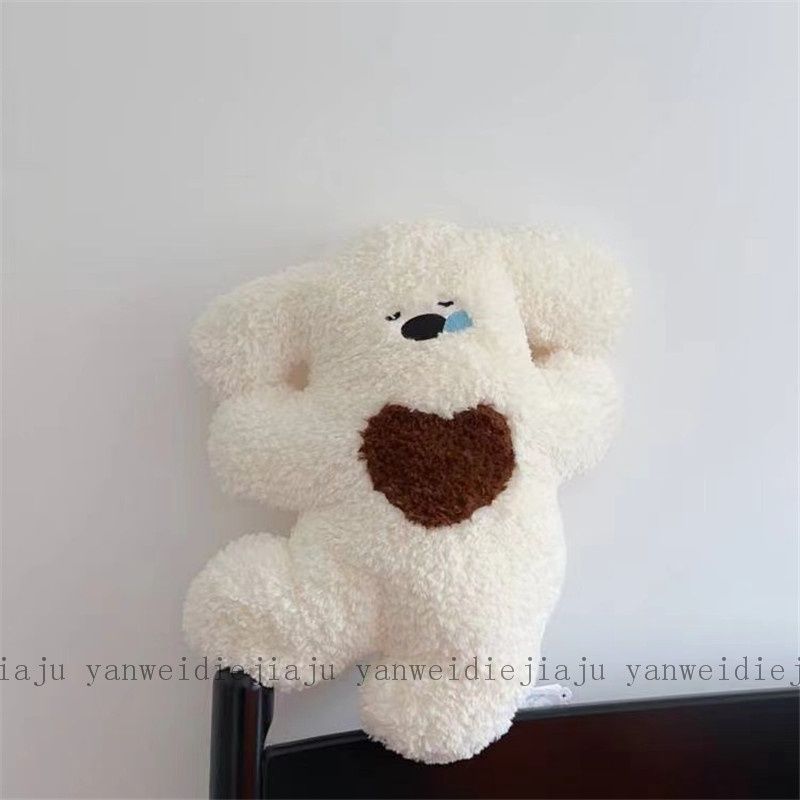 YY Puppy pillow: White dog : 55*45cm 07887
