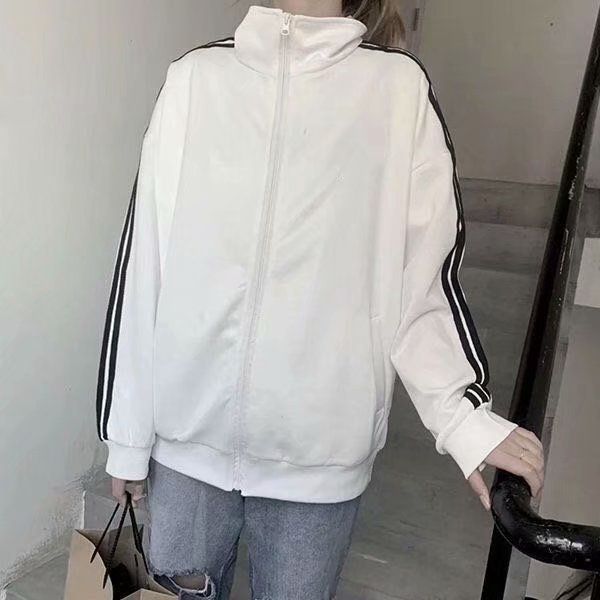 Shili Sports white 2XL Three Stripes Jacket 37031