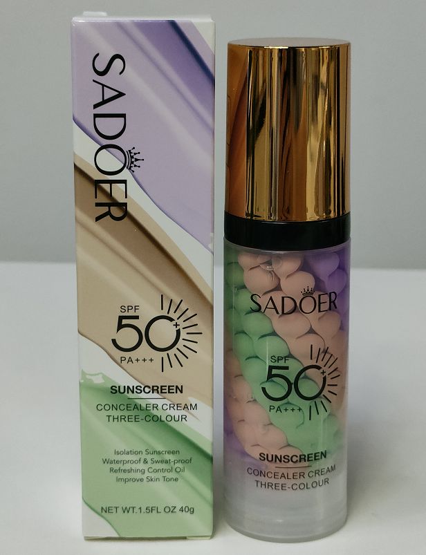 50738 SD 3-Color Sunscreen Cream 40g