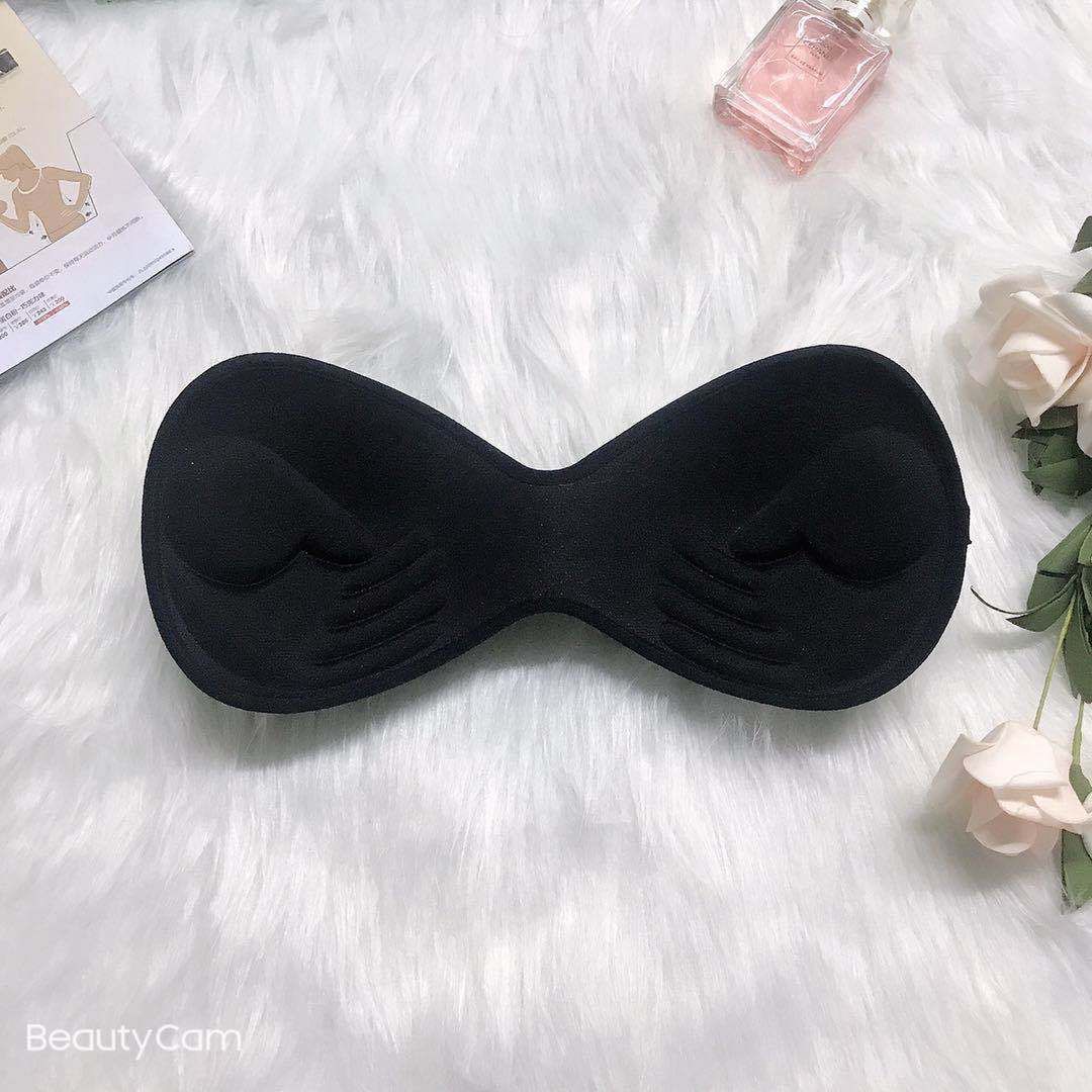 MYQ Latex hemming bra pad [black]90276