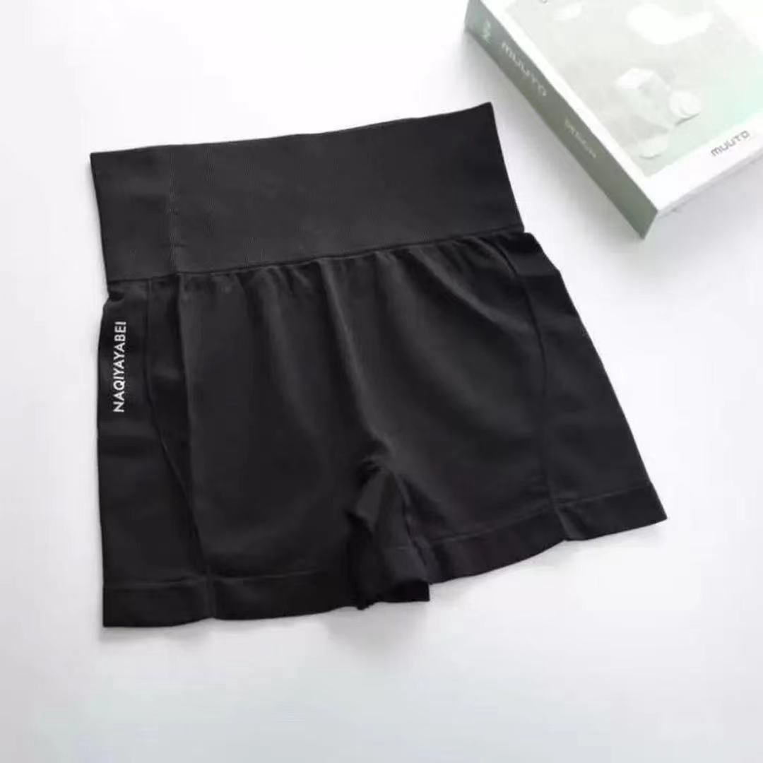 RT P107 high-waisted tummy-tightening  yoga  sports  shorts 83822