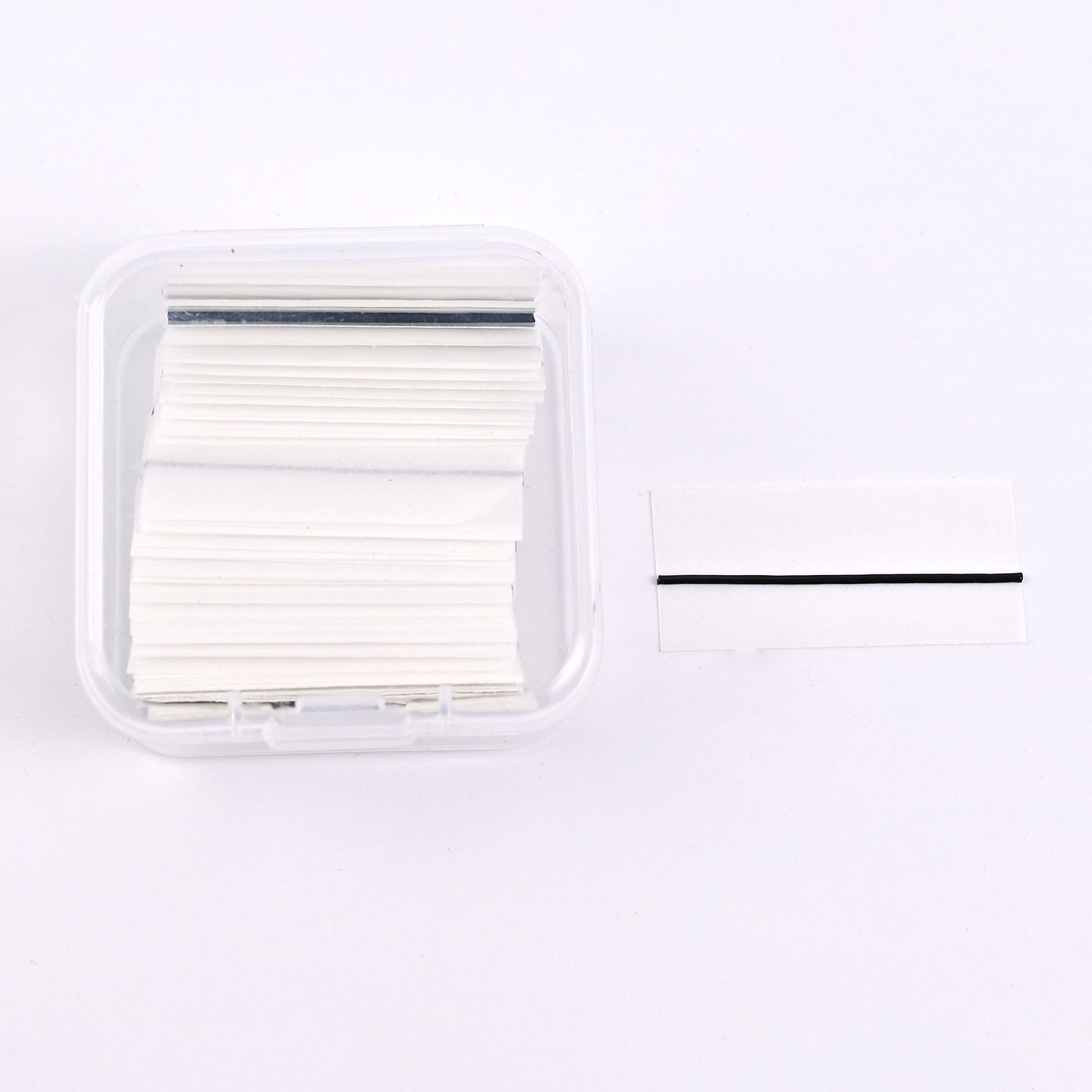 DLM Self-adhesive false eyelashes jelly strip: Black (20pairs) 14403