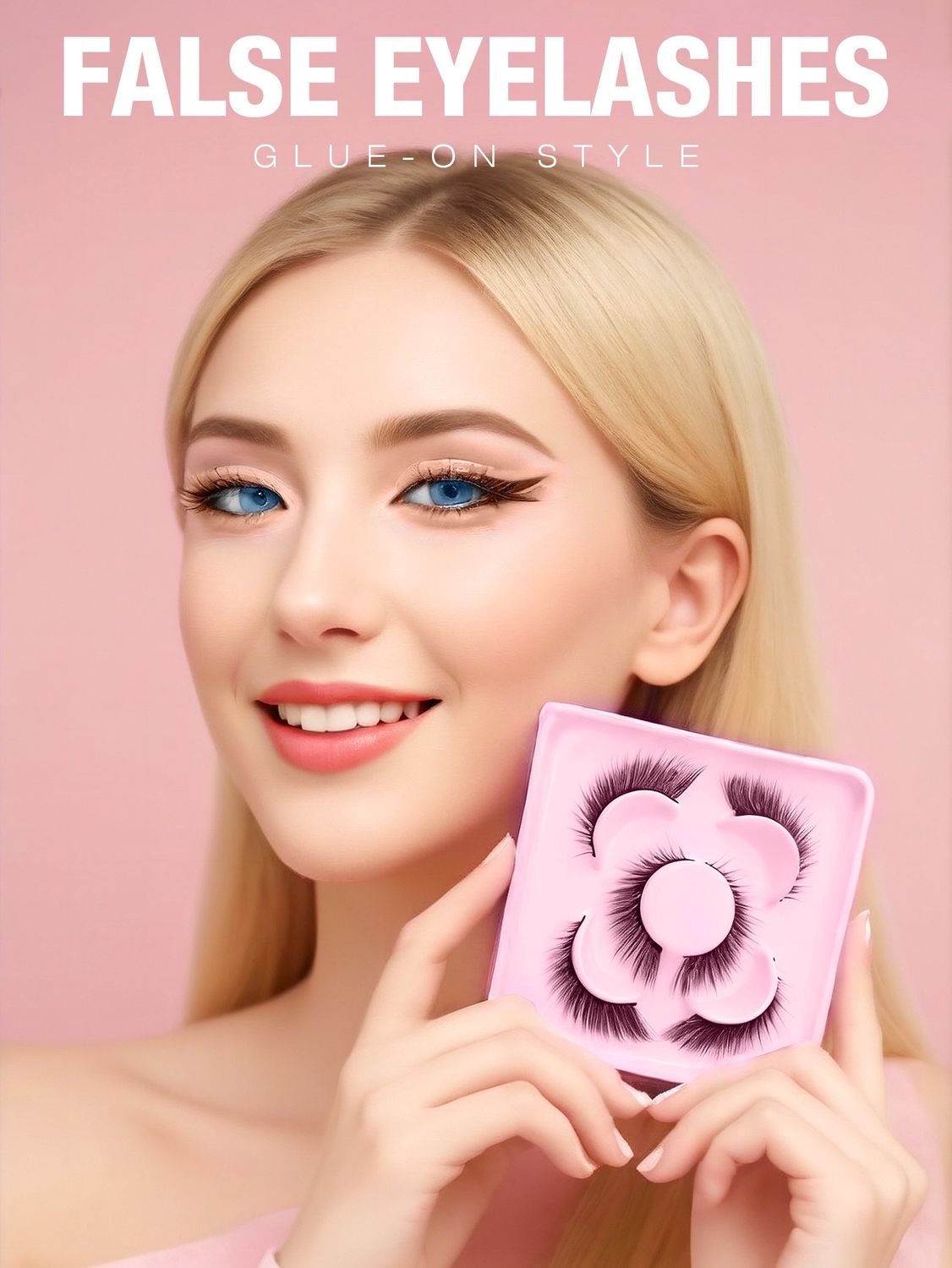 05036 Guiya 3D cat-eye false eyelashes: XX-1 [three pairs]