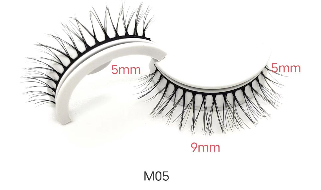 Repeatable glue-free self-adhesive false eyelashes: M05 40071