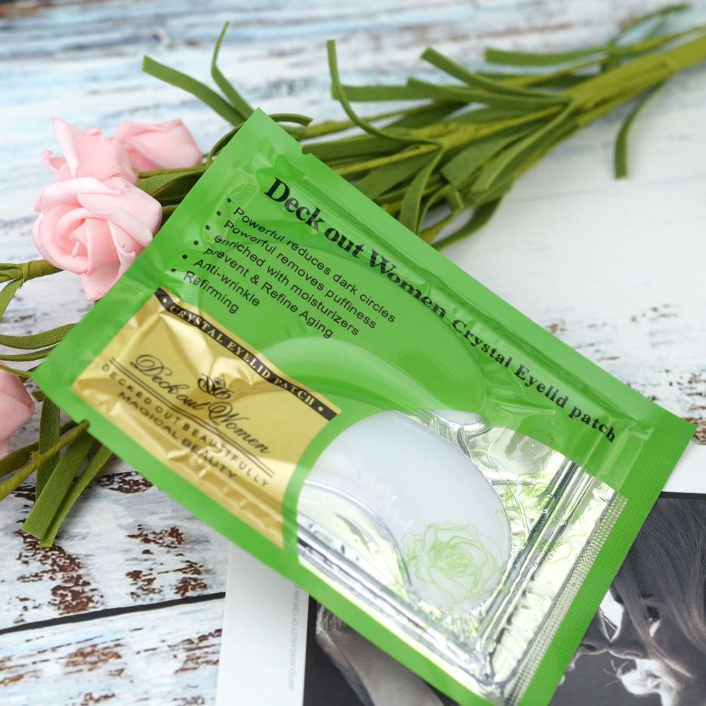 WX Collagen crystal eye mask green 76237