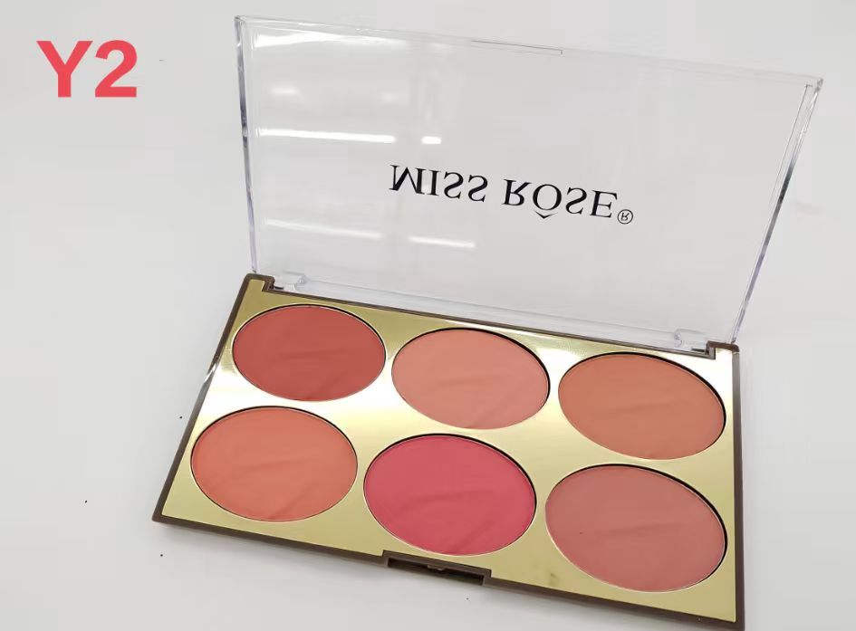 37480 miss rose 6 color blusher