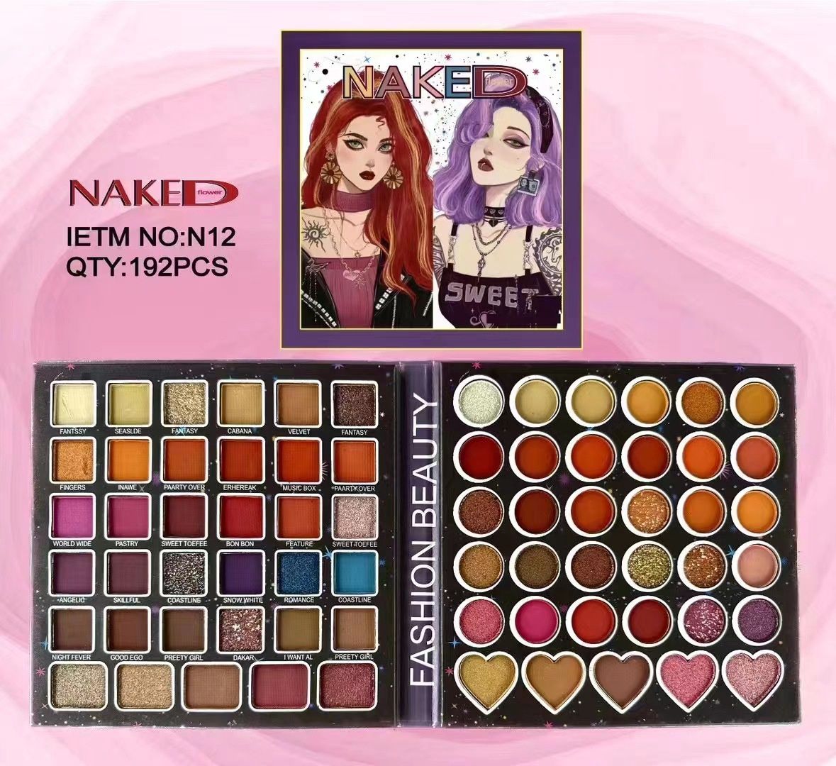 Miss betty N12 naked eyeshadow palette 50120