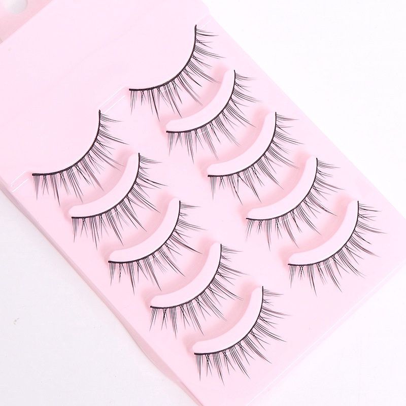Bailiya 002 Cos Little Devil False Eyelashes: 小恶魔细梗5对装 61461