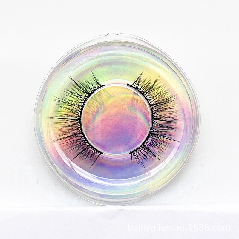 Bailiya 002# 3D Transparent Stalk False Eyelashes: T01 40784