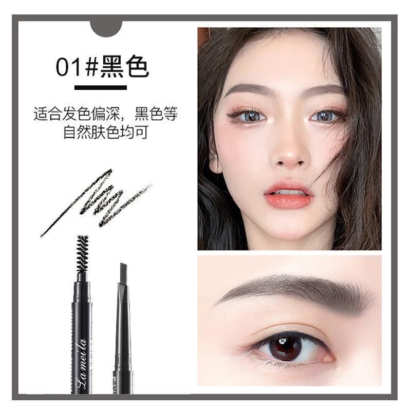 lameila double head eye brow: 903-3#Dark coffee  : 0.3g 50651
