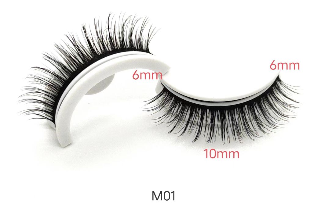 Repeatable glue-free self-adhesive false eyelashes: M01 40068