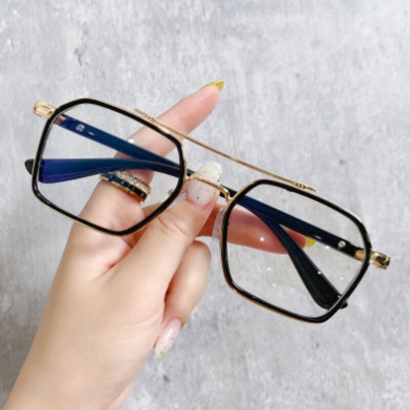 Boya Anti-Blue Light Can Be Matched With Myopia Flat Lens: Gold Black Frame 28657