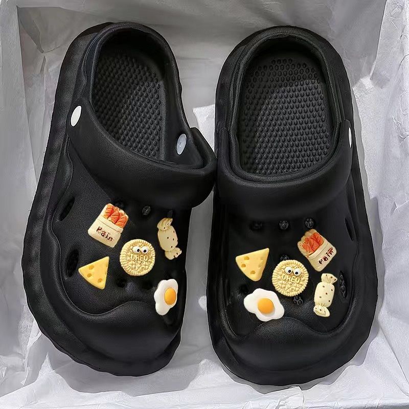 kjd 2388 Crocs Cheese Biscuits-Black: 40-41 49636