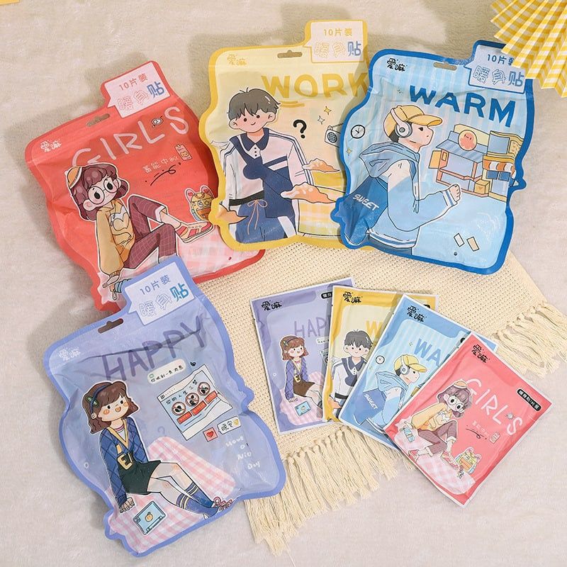 爱嘛 Warm Paste Happy Girl 10pcs Am-2210 23010