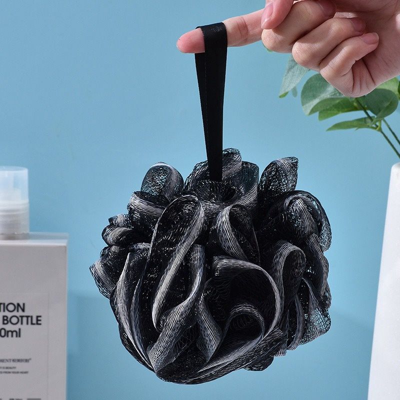 Bath Flower Black 24397