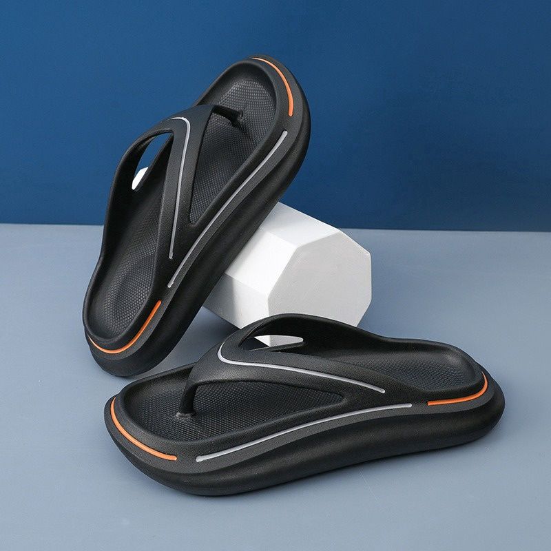 New Flip Flops Black 2290 Size:36-37 02973