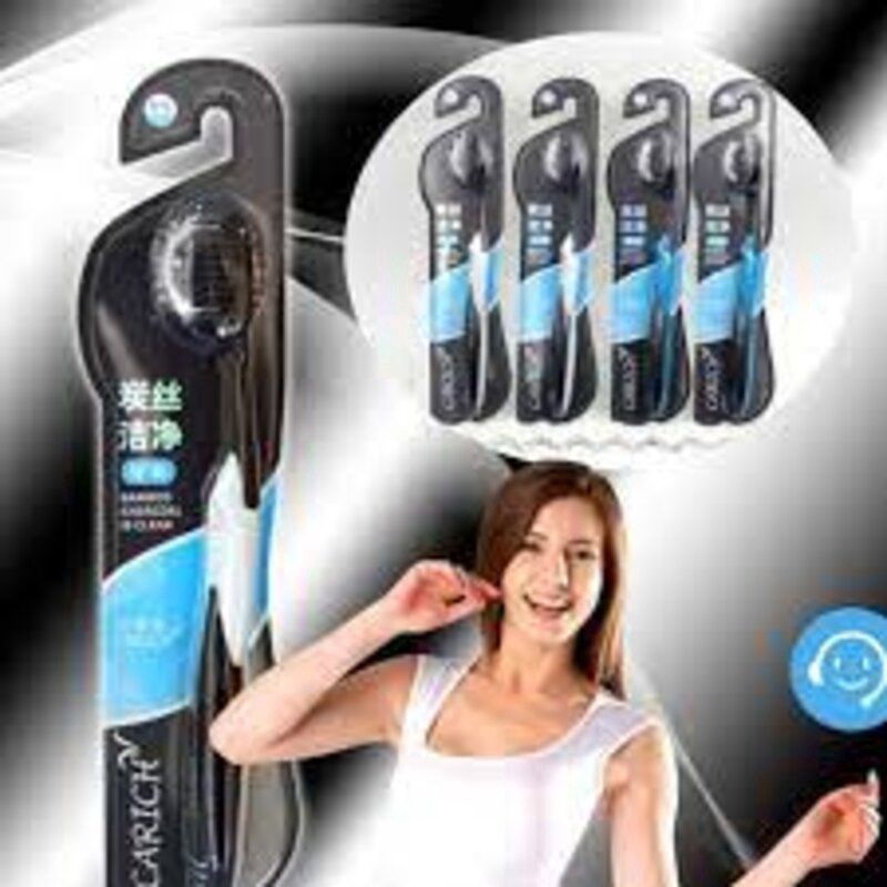 Carich Bamboo Charcoal Is Clean Toothbrush (1pc) 卡丽施牙刷（单支装）(款式:炭丝洁净) 07080