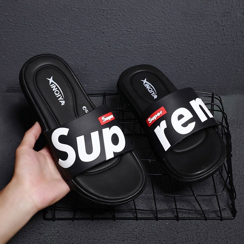 XinQiYa Super SUPREM Men's Slippers - Black (size:40-41) 00698