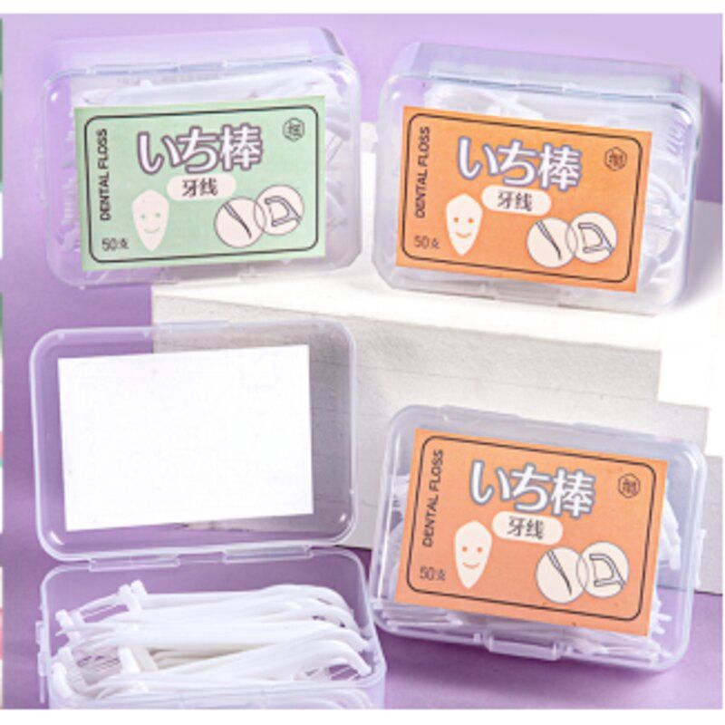 OTW Yx3001 Flat Thread Care Dental Floss Sticks (30pcs/box) 05989