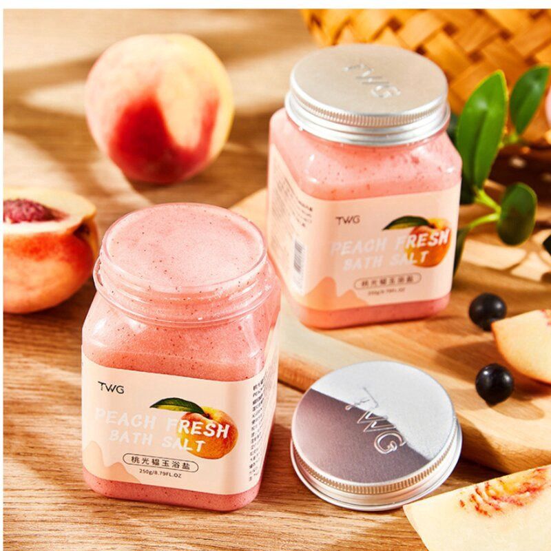 TWG 9054 Fruity Bath Salt Body Scrub: 250g/ml: Peach 73661