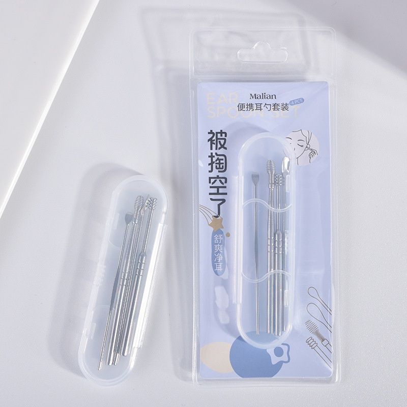 Malian Q-1772 stainless steel ear picking Set 60591