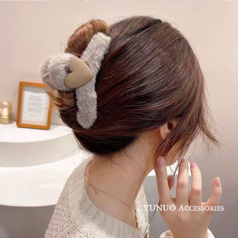 Nuohan Gray love plush gripper 02962