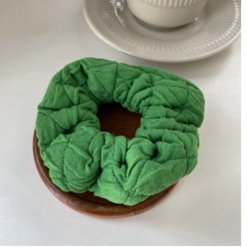 Quanzi Large Intestine Hair Tie: Green Q123114263