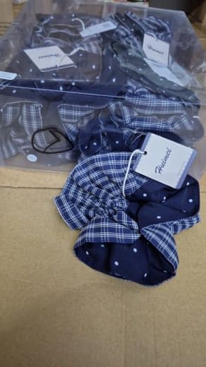 53021 HM Fabric Hair Tie
