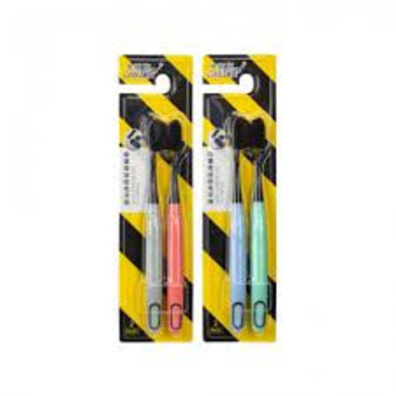 Carich Energy Charcoal Soft Toothbrush (2 Packs) | 卡丽施能量炭丝软毛牙刷（2支装） 38350