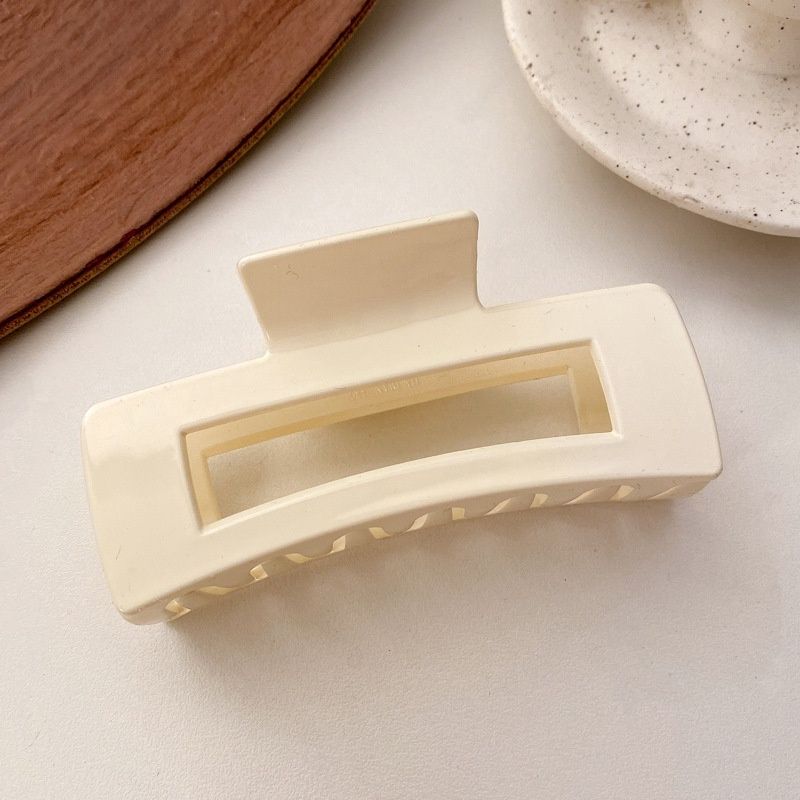 Jai JA12965 Acrylic Shark Clip: 10#Beige White Squareoh227310 43696