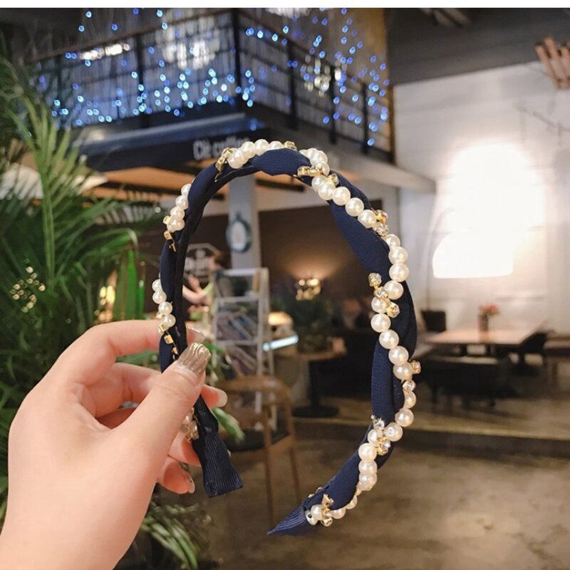 Jai Headband Female Face Wash : 1#藏蓝 24305