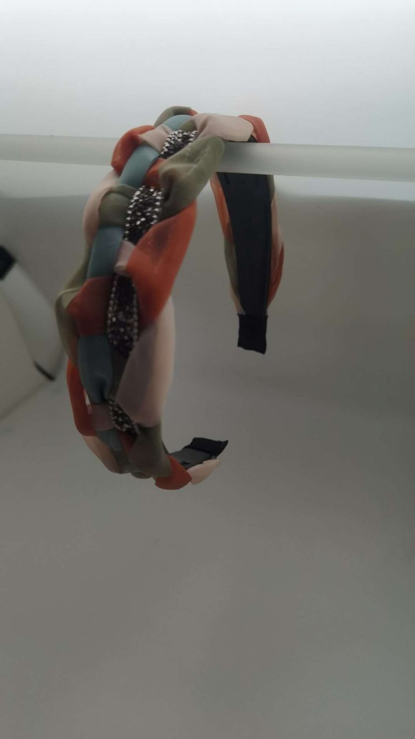 Jiedi Hair Head Band  330728# Twist braid full drill buckle 12 00550