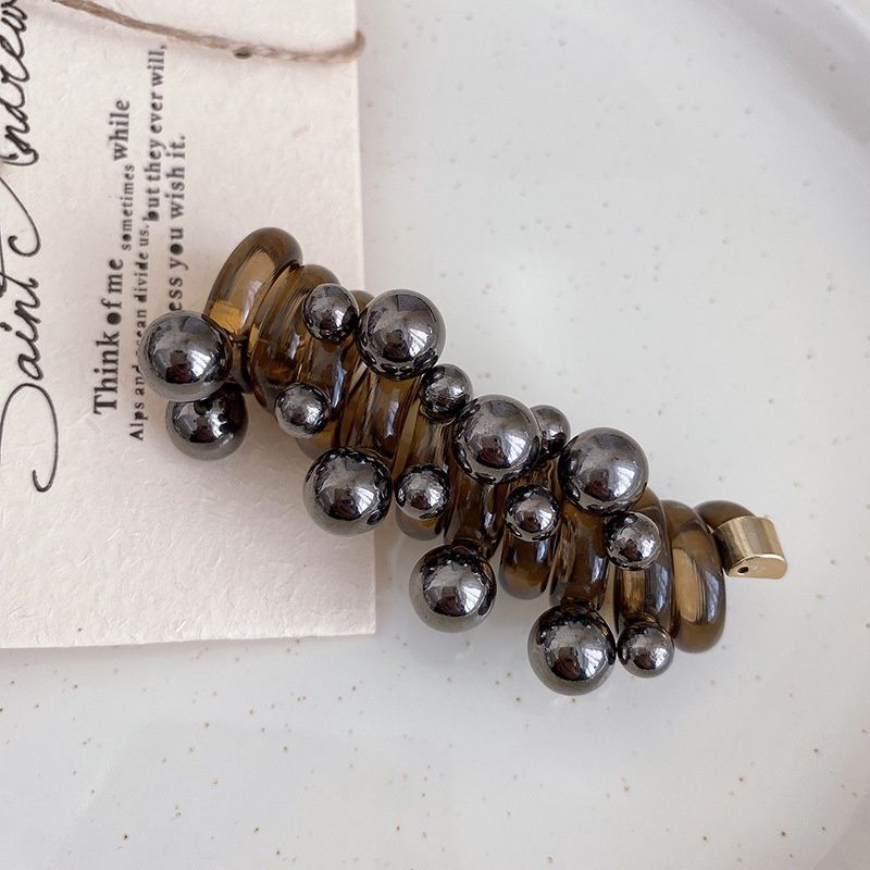 Qimin Bead headband: black 87012