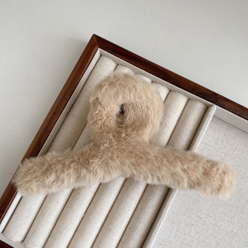 Qimin Plush gripper: light brown 92341