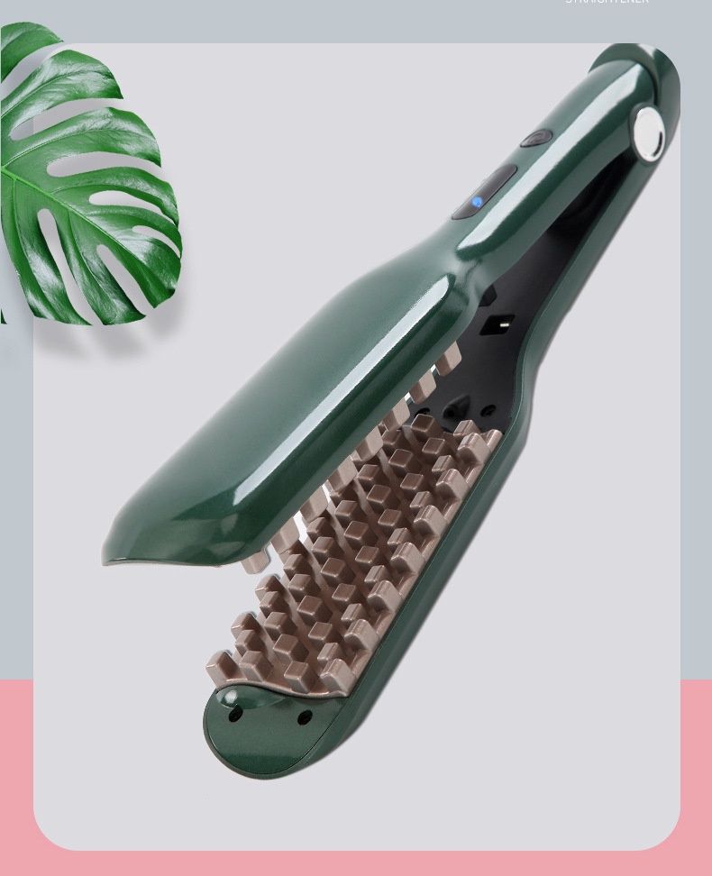 kx Negative ion corn silk hair iron: green 48727