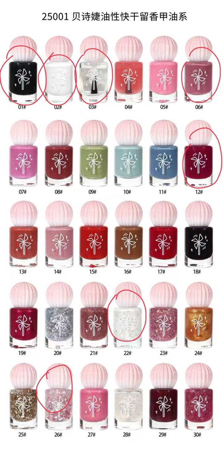25001 BSJ Fragrance Nail Polish