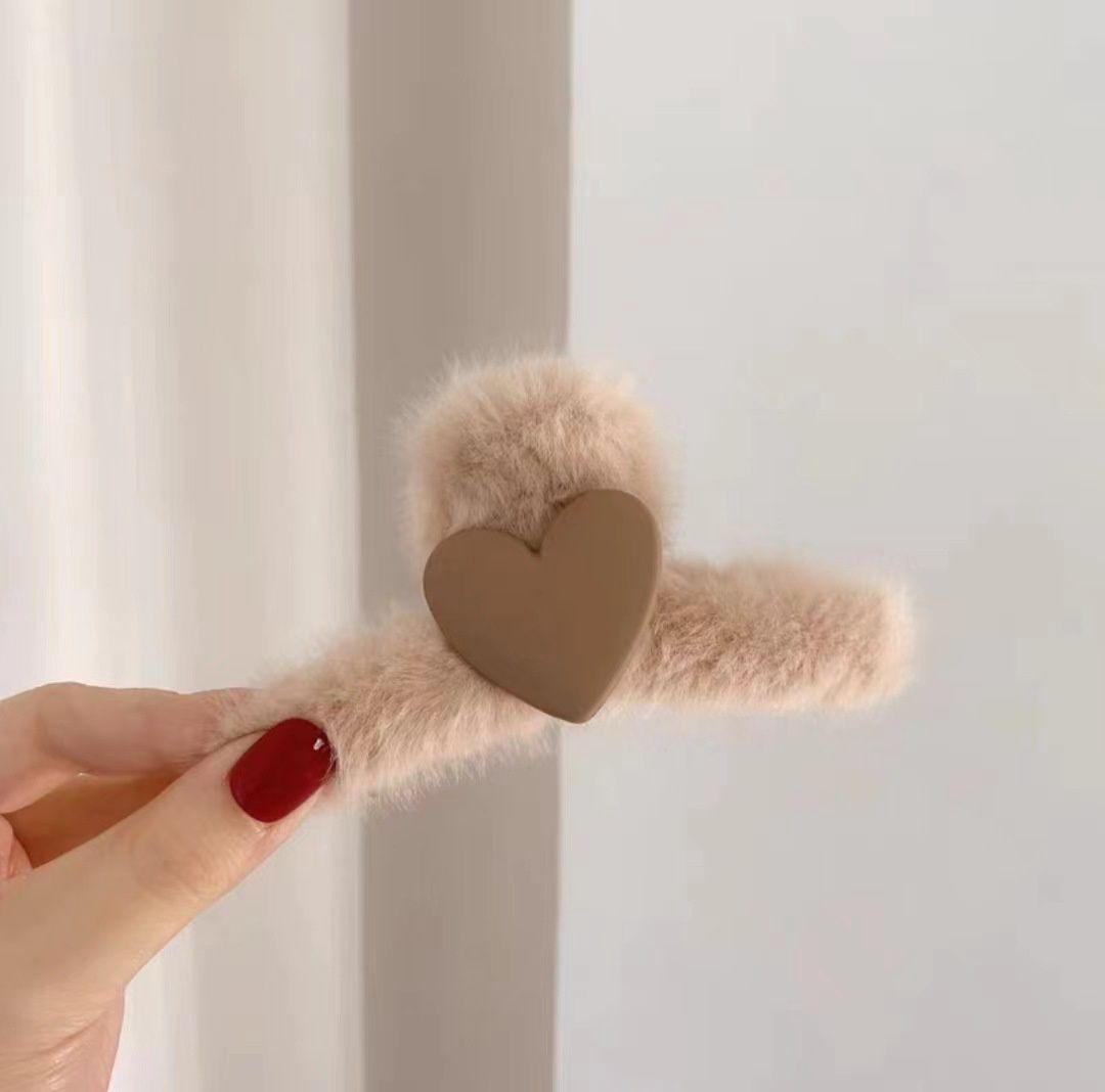 Nuohan Brown love plush gripper 02964