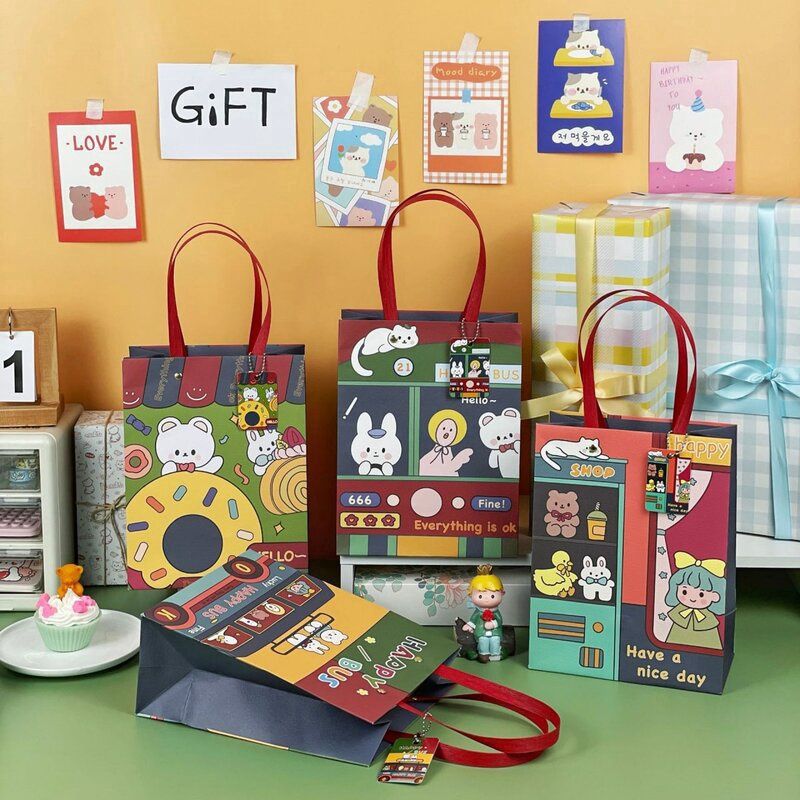 Paper Bag Happy Bus BD-201201 07013