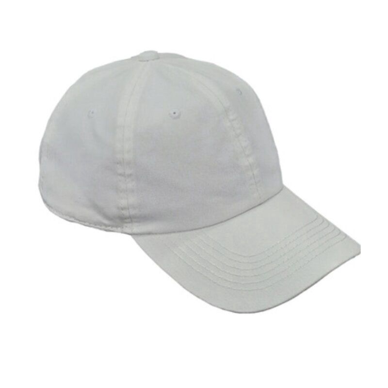 ChengCheng Baseball Cap 纯色棒球帽欧版大头围男帽情侣款鸭舌帽春夏遮阳帽防晒女帽高品质 颜色: 水洗光板白色 尺码: 可调节 52780